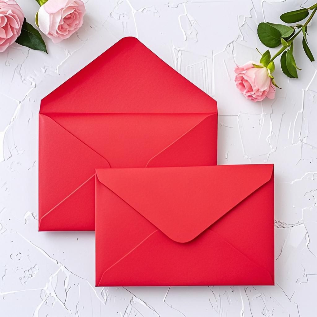 (Isi 50) Amplop Warna Aesthetic A5 A6 A7 A8 Coklat Merah Hijau Pink Putih Biru / Amplop Murah