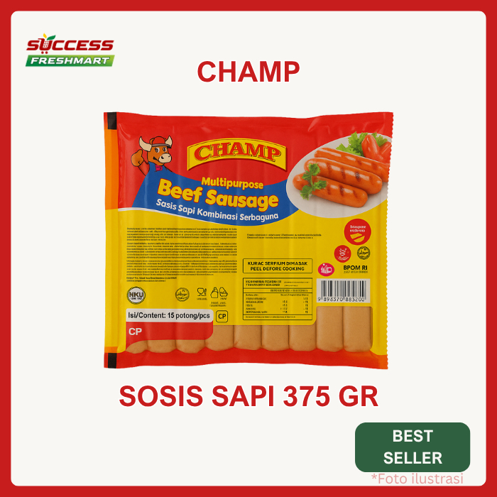 

Champ Sosis Sapi 375 Gram
