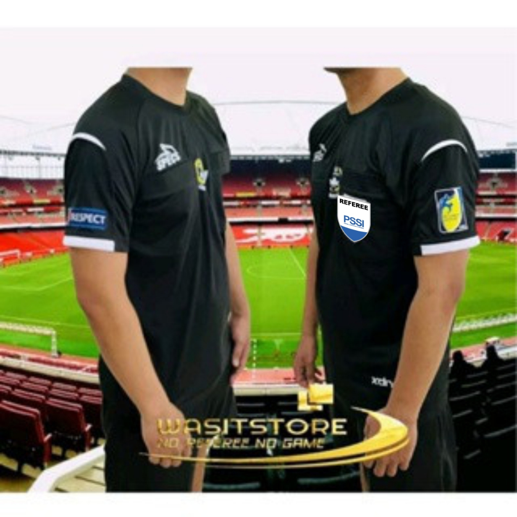 Baju Wasit Specs 2020 Liga 1 Full Logo  (Pssi, Fair Play, Referee Pssi, Respec)
