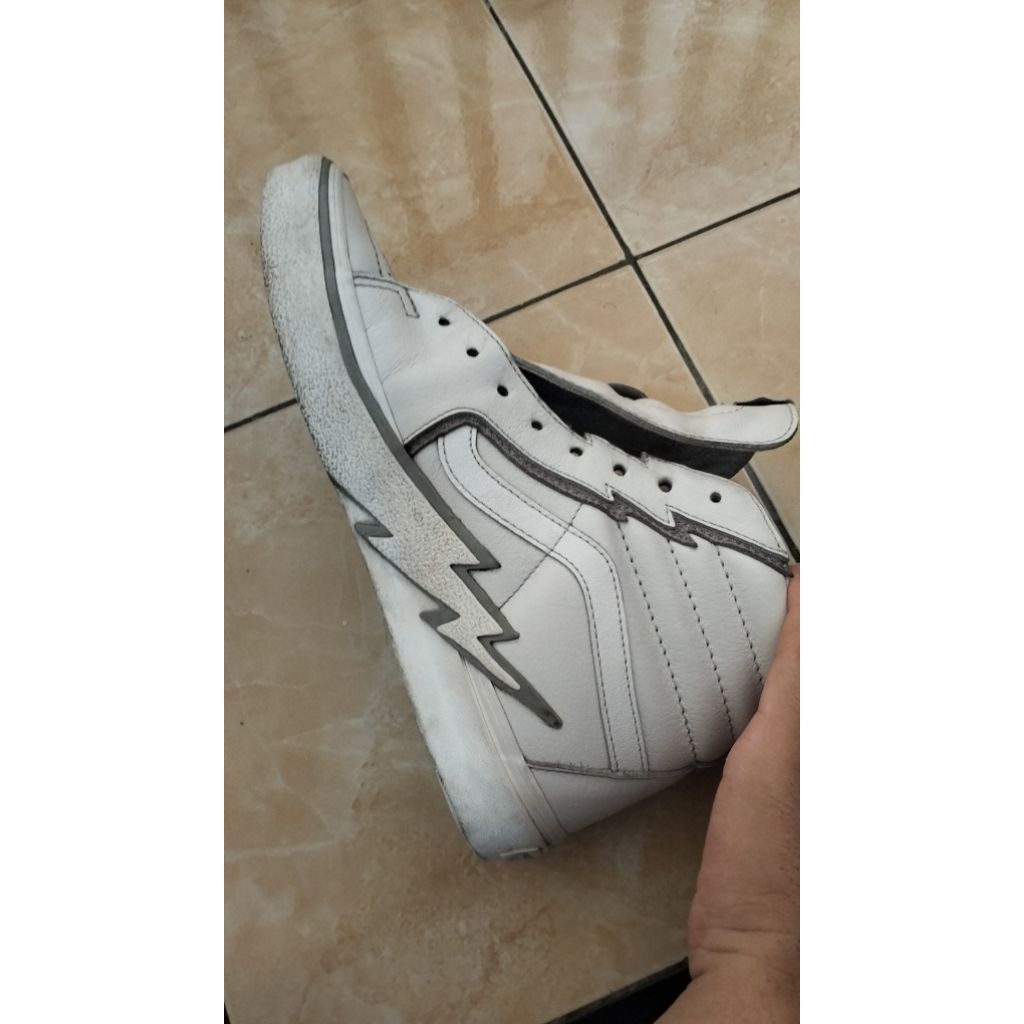 Vans SK8Hi Bolt True White Drizzle (Vans Sample)