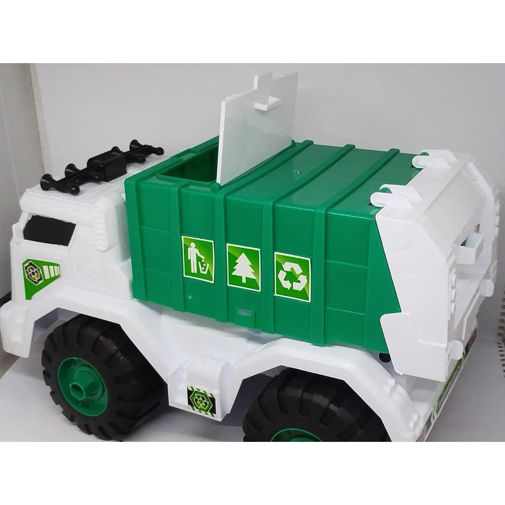 Mainan Mobil Truck Dump Truk Sampah COMPACTOR SAMPAH JUMBO