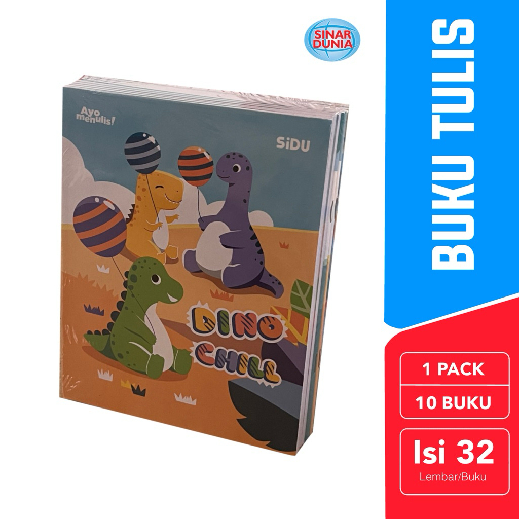 

Buku Tulis SIDU 32 Lembar (1Pack)
