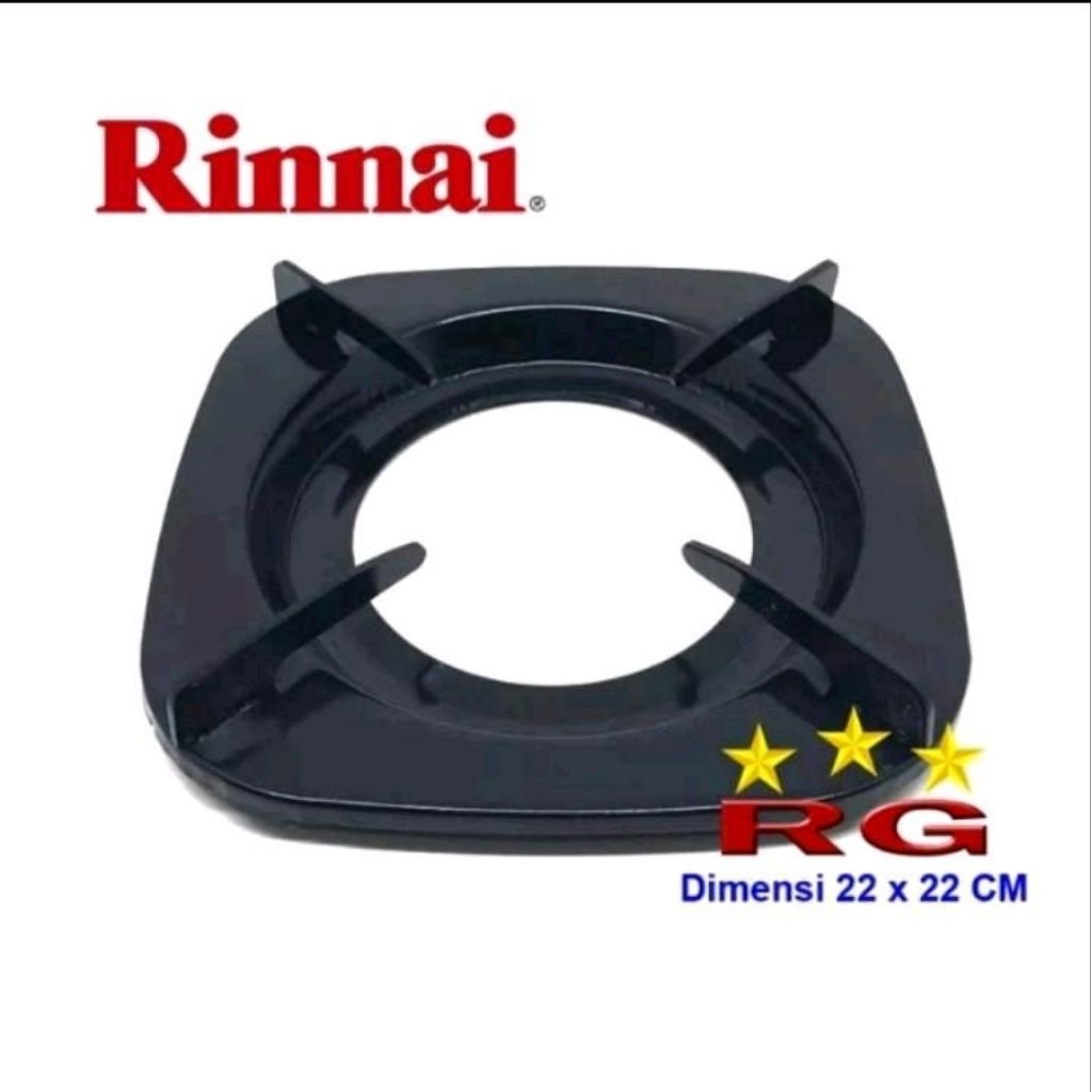 Tungku Kompor Rinnai Asli Tebal Tahan Panas