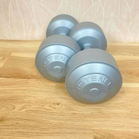 Dumbel 8kg / Barbel 8kg / Dumbell Plastik 8 kg