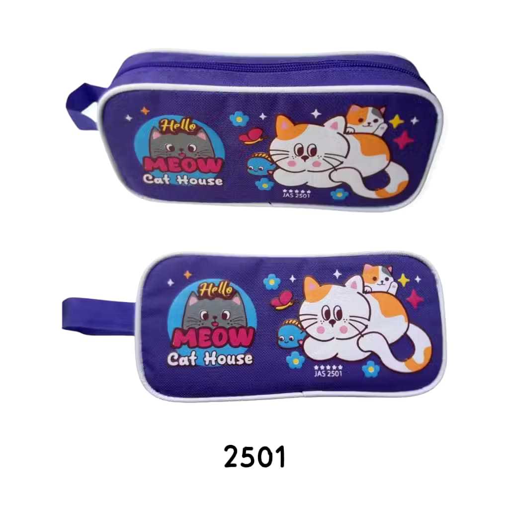 

KOTAK PENSIL TEMPAT PENSIL KAIN SLETING BESAR PEN CASE DOMPET COWO CEWE LAKI PEREMPUAN