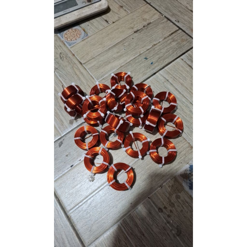 coil lilitan crossover pasif 0,25mh 0,8mm