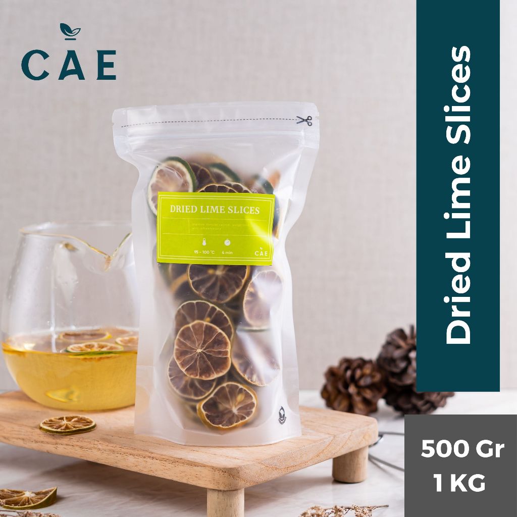 

Dried Lime Slices Buah Jeruk Nipis Kering Iris Premium 500 Gram - 1 KG