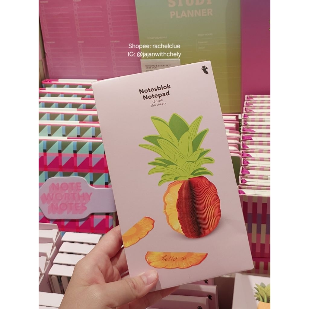 

JASTIP FLYING TIGER PINEAPPLE NOTEPAD