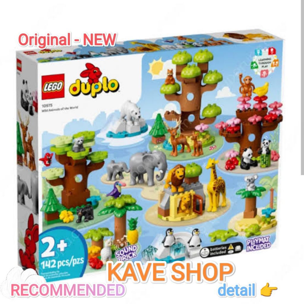 LEGO 10975 Duplo : Wild Animals of the World