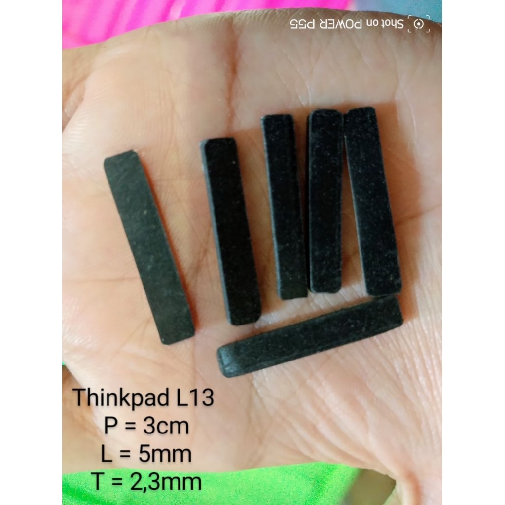DIY UNIVERSAL Karet Kaki Laptop Lenovo Thinkpad L13 | Rubber Feet Anti Slip | Dudukan Bawah | Harga 