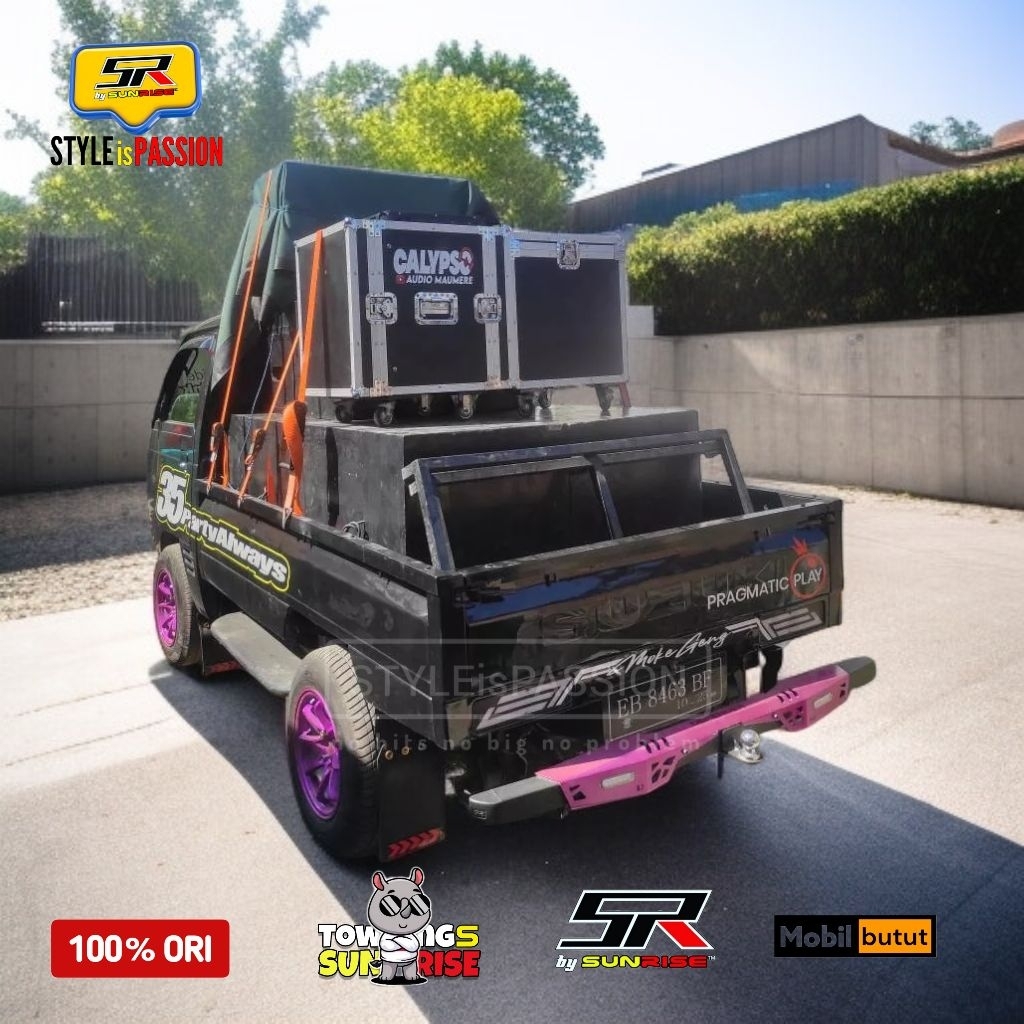 Tow Hitch Bar Bumper belakang Mobil Suzuki Carry Futura