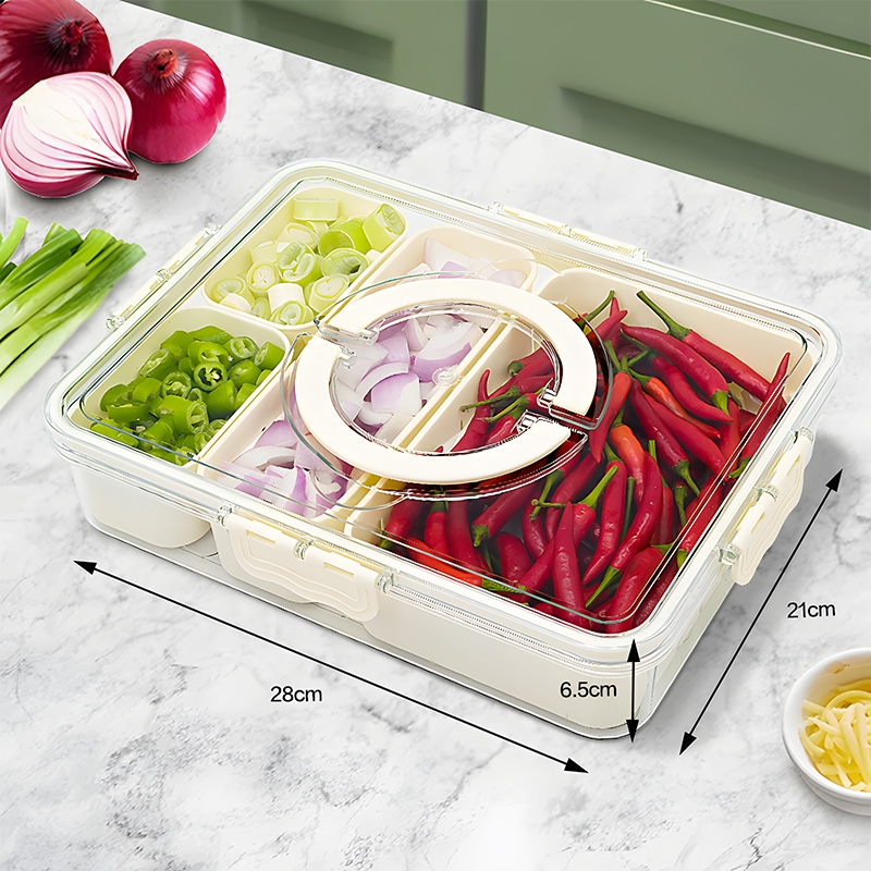 CUCI GUDANG PROMO TERBARU KOTAK PENYIMPANAN MAKANAN KULKAS DENGAN TUTUP KEDAP DAN SARINGAN GRATIS 6