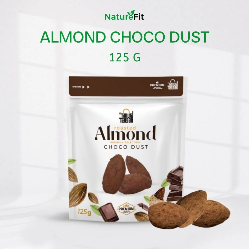 

Kacang Almond Choco Dust 125 gr Timur Tengah Original Premium