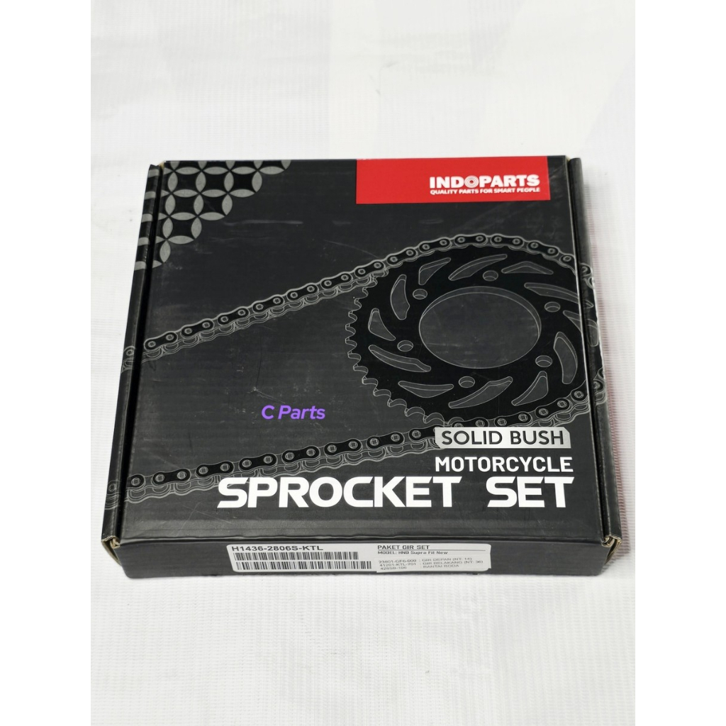 Gearset/Gear Paket/Girset Supra Fit New, Karisma INDOPARTS