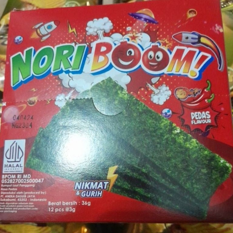 

NORI BOOM 1 BOX ISI 12 PCS