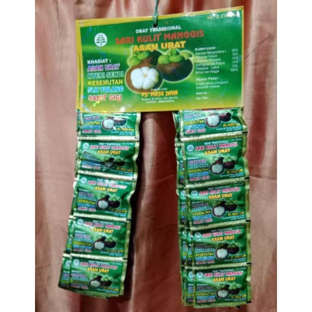 

Sari kulit manggis (maju jaya)