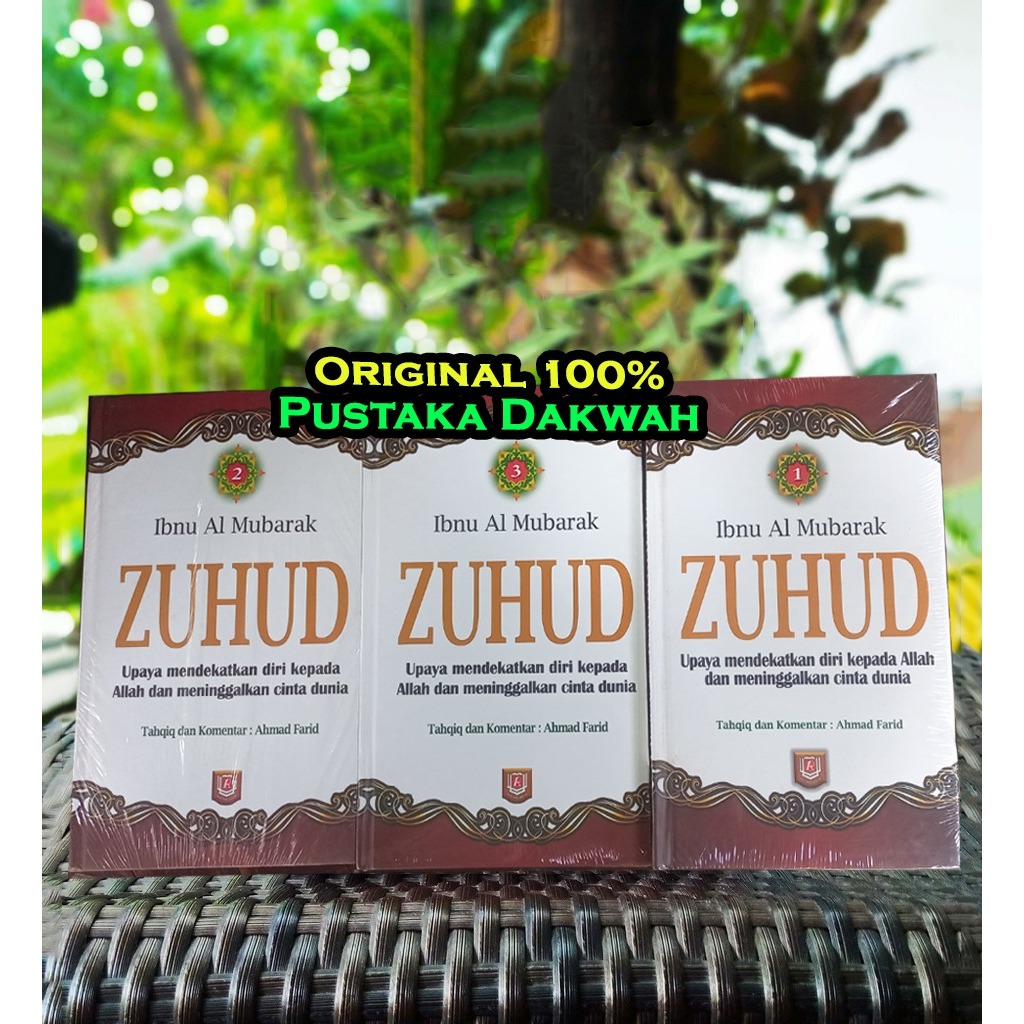 Buku Zuhud 3 Jilid Lengkap 1 Set 3 Jilid Lengkap HARD COVER Pustaka Azzam ORIGINAL ASLI Ibnu Al Muba