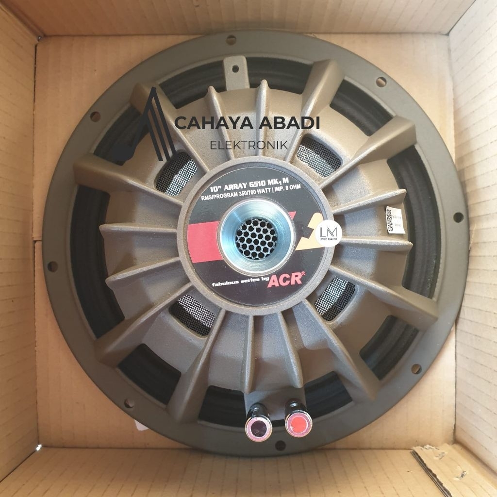 speaker 10 inch array ACR fabulous 6510 M Mk1 speaker Neodimium