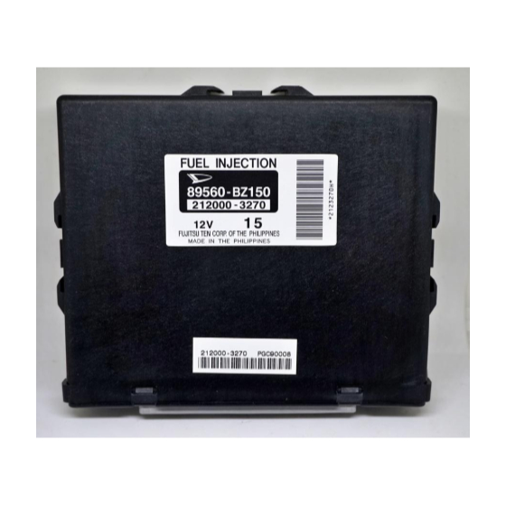 ENGINE CONTROL UNIT ECU KOMPUTER COMPUTER TOYOTA AVANZA DAIHATSU XENIA 1.3 VVTI 89560-BZ150