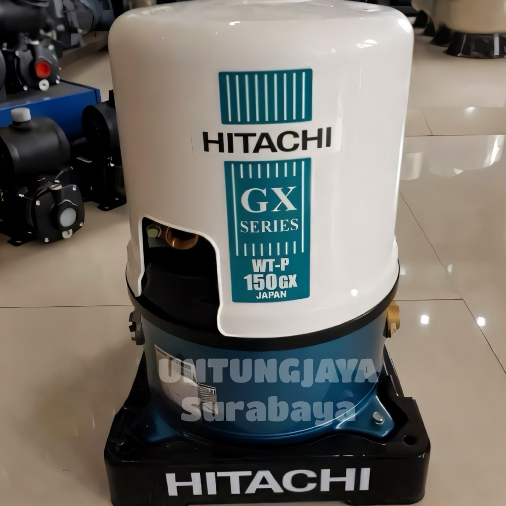 POMPA HITACHI WTP 150 GX // POMPA SUMUR DANGKAL OTOMATIS WTP150GX // HITACHI PUMP WT-P150GX