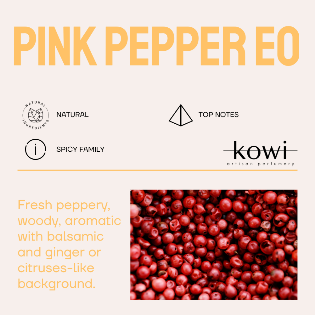 PINK PEPPER ESSENTIAL OILS