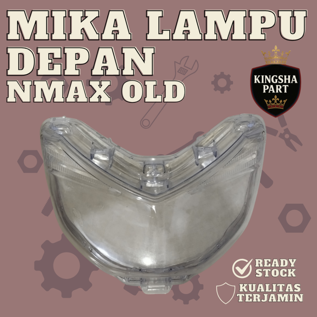 Mika lampu depan nmax 2015-2019 mika kaca depan nmax old mika kaca lampu depan nmax