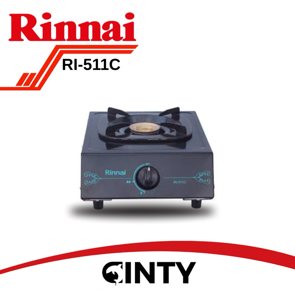 Kompor Rinnai 1 tungku,Burner Kuningan RI-511C