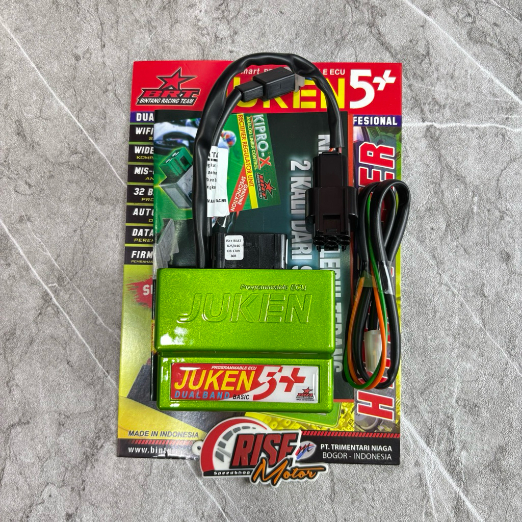ECU BRT JUKEN 5 PLUS DUALBAND BEAT FI STATER KASAR K25 K46