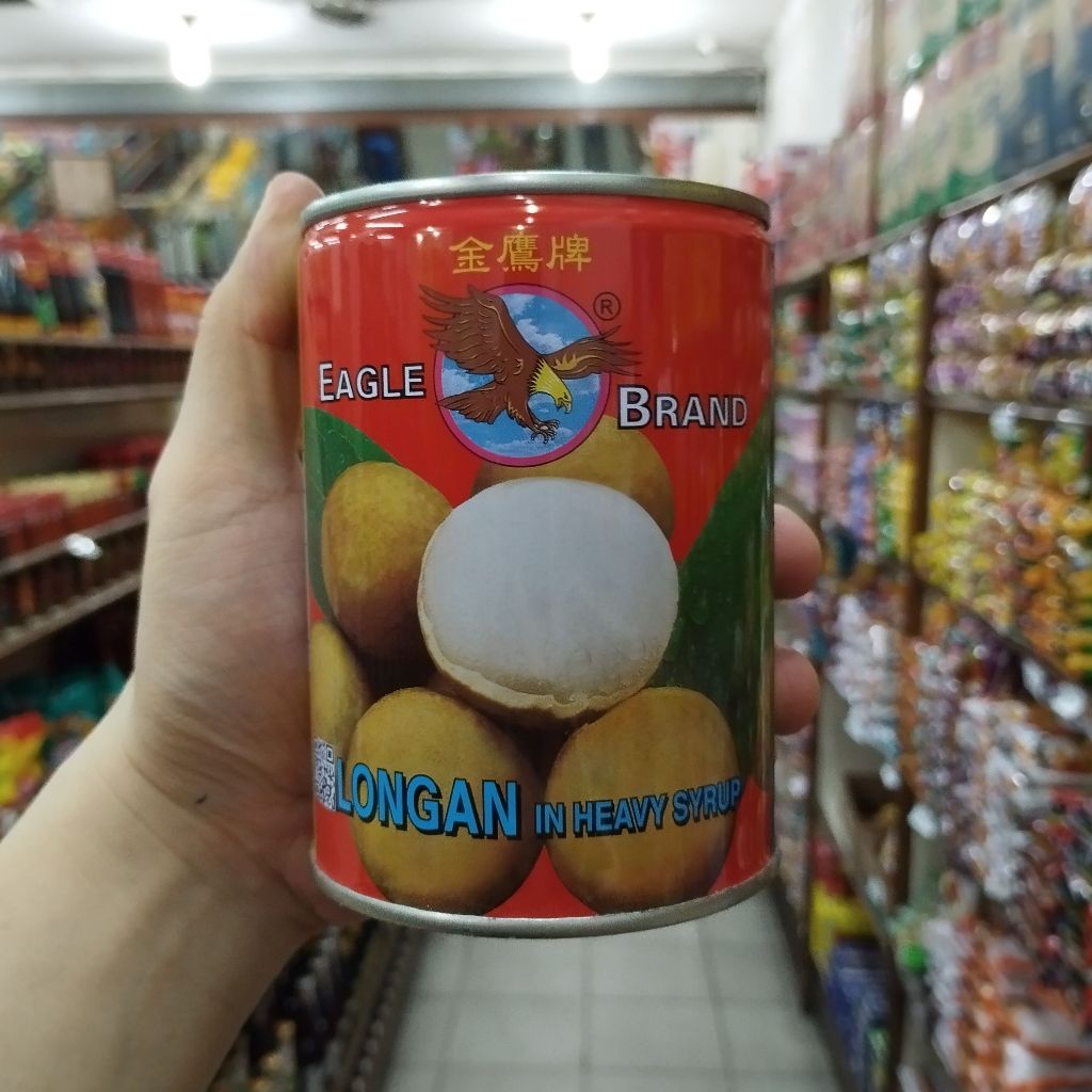 

EAGLE BRAND LONGAN KALENG IN HEAVY SYRUP BUAH KELENGKENG DALAM SIRUP
