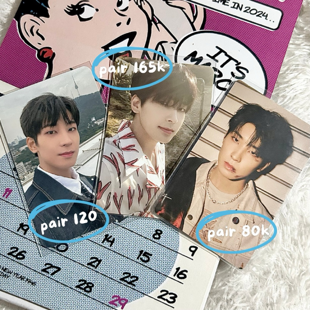 [READ DESCRIPTION] READY STOCK Seventeen Wonwoo Attacca POB Attacca Carver Bonyok Henggarae Cahil