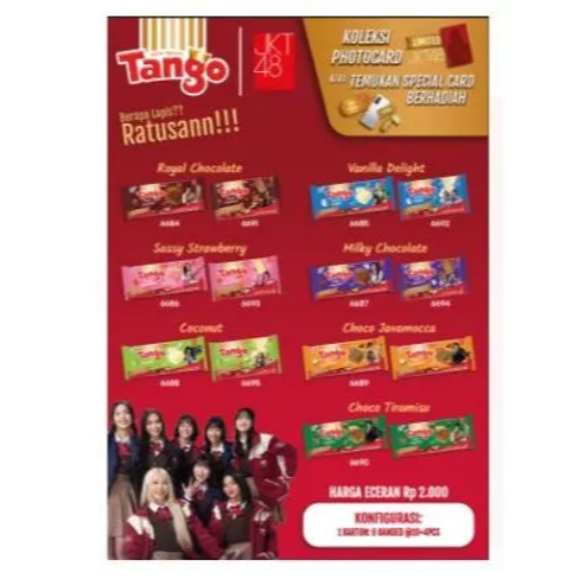 Tango JKT 48 / Wafer tango 39gr/tango 2000 (10 pc)