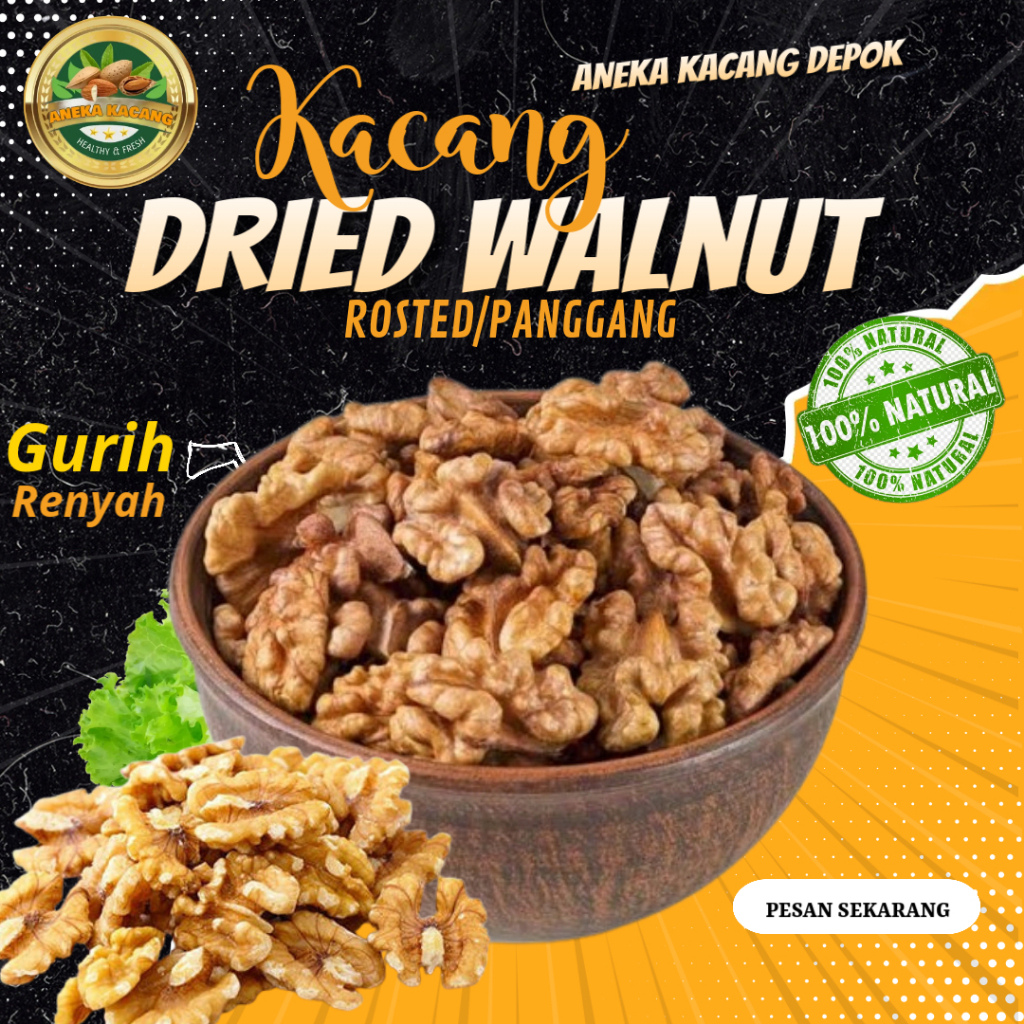

Walnut Roasted Kacang Walnut Panggang 1 kg