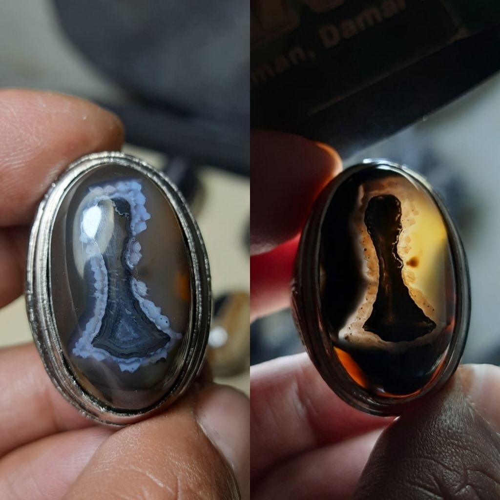 Batu akik kantong semar ageman