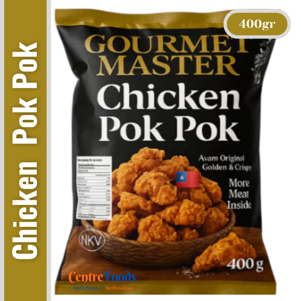 

Ayam Pok Pok Orginal - Chicken Pok Pok GOURMET MASTER | 400gr [ Harga Per BKS ]