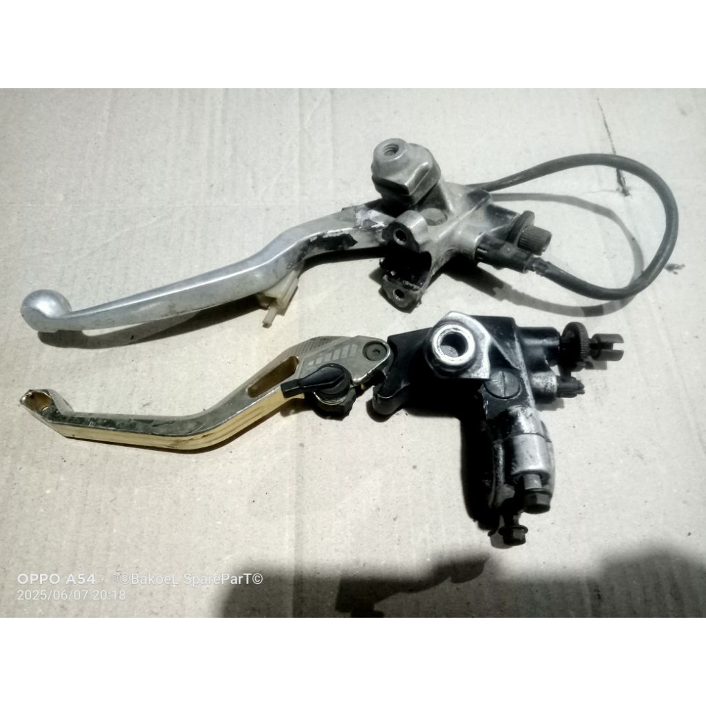 DUDUKAN SPION SATRIA FU KARBU HENDEL KOPLING ORIGINAL COPOTAN