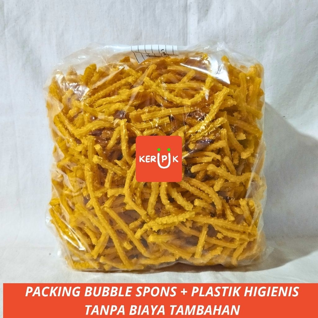 

Kerupuk Manggar Mentah Grade A Kuning Merona