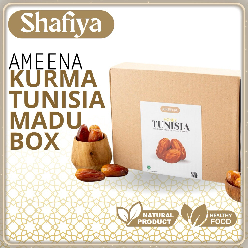 

Kurma Tunisia Madu 1 KG Deglet Noor Honey Premium Original High Quality