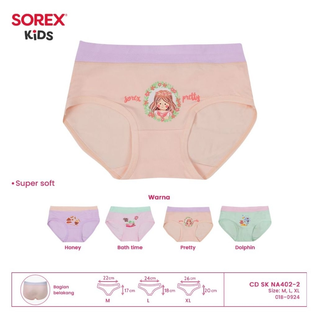 Celana Dalam Anak Perempuan Sorex / Cd Anak Cewek Sorex