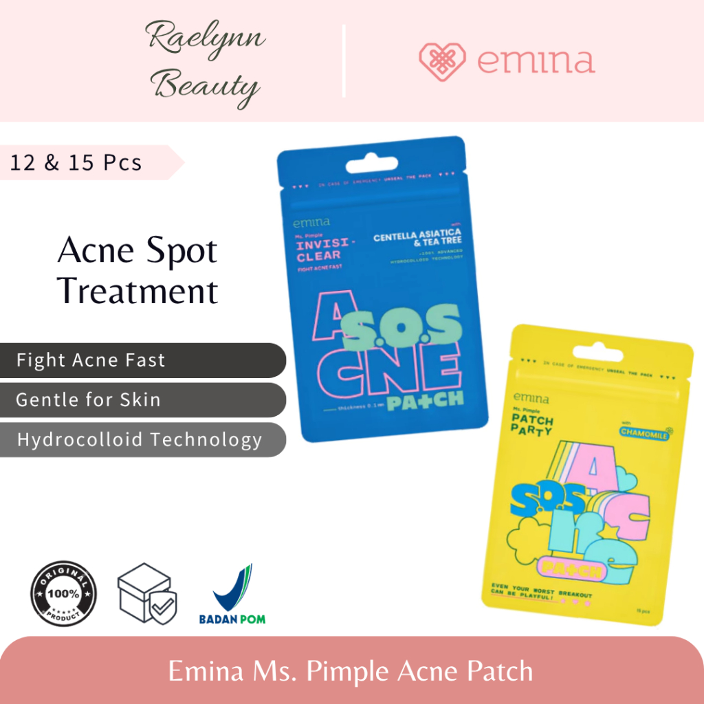 Emina Ms. Pimple Acne Patch | Pimple Pacth Acne Spot Treatment Sticker