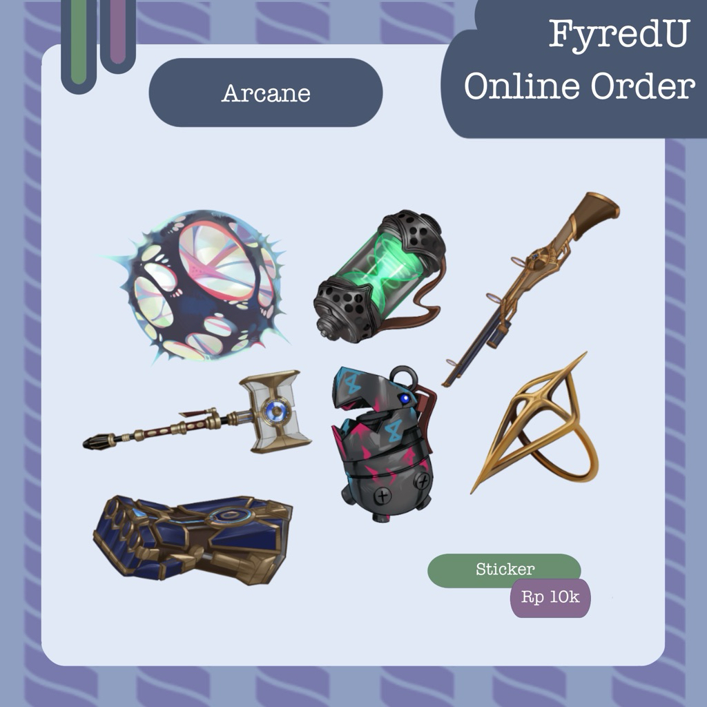 

!!Sticker!! Arcane -FyredU-