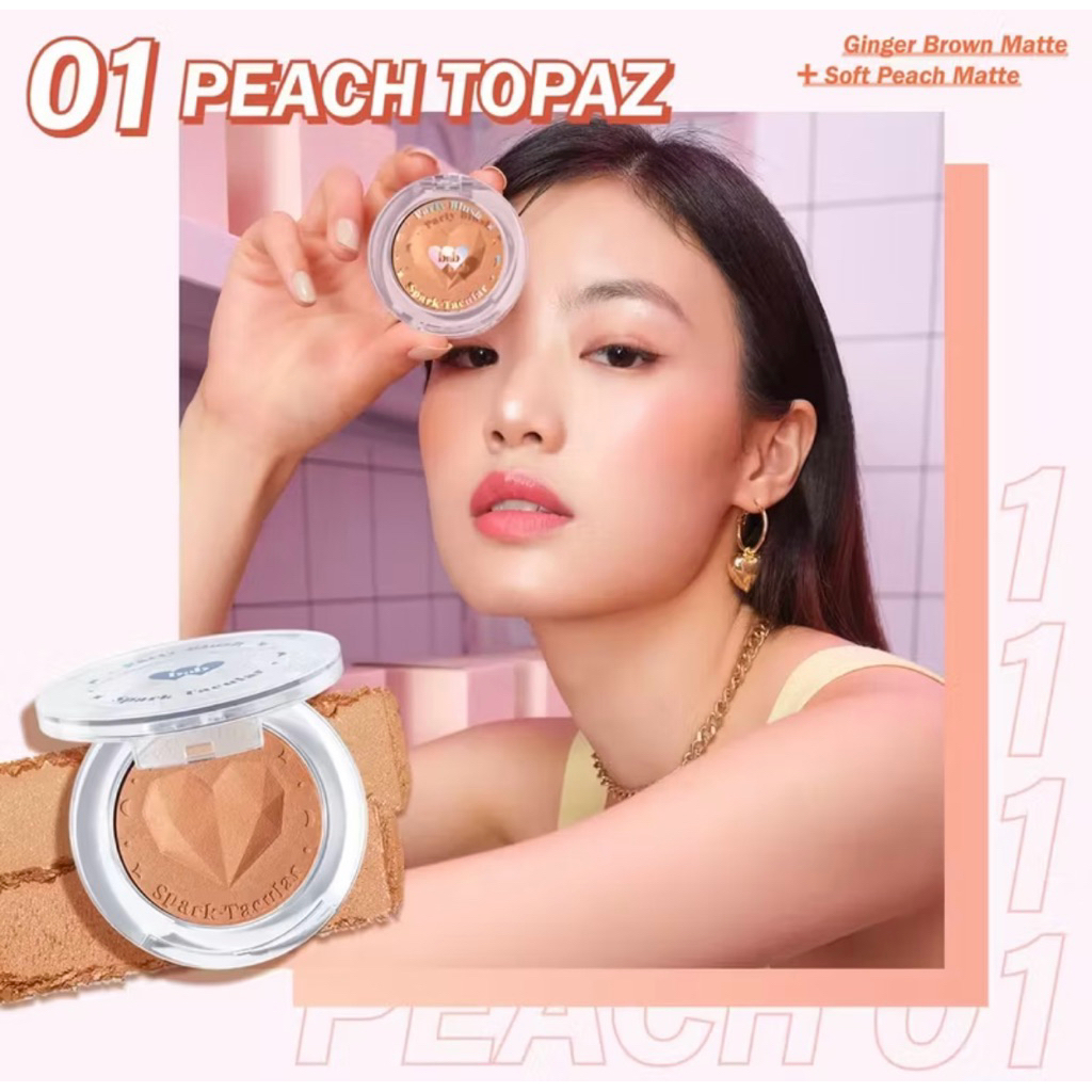 BNB party blush kondisi kotak ada sobek sedikit