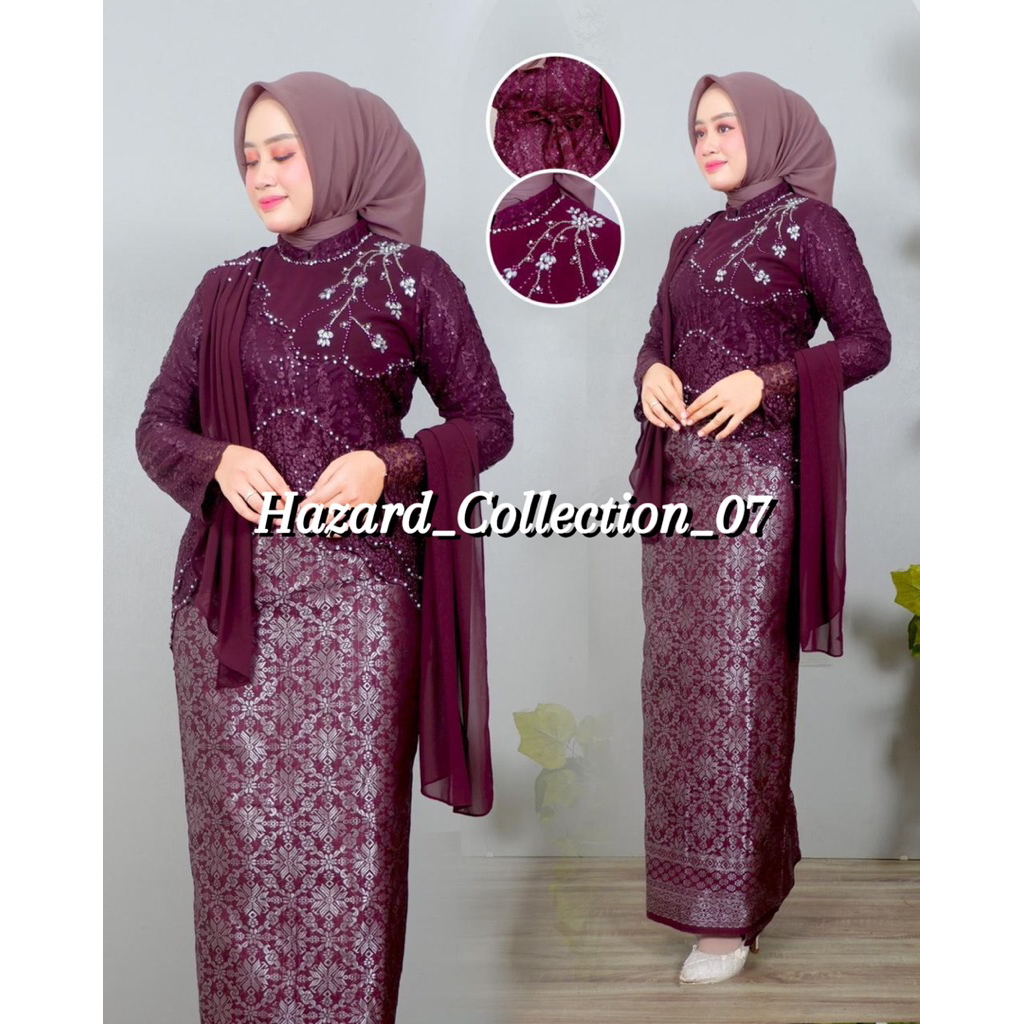 New Kebaya Wisuda / Kebaya Wisuda Modern / Kebaya Wisuda Payet Premium / Kebaya Pesta / Kebaya Serag