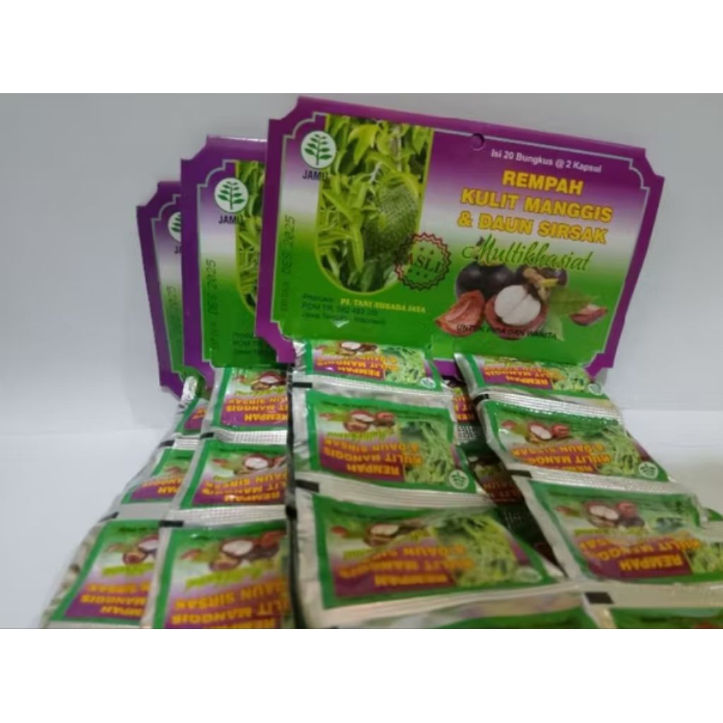kulit manggis dan sirsak kapsul asam urat ampuh