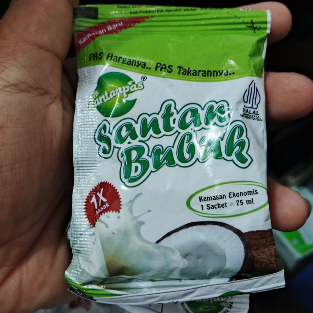 

SANTANPAS Santan Bubuk 13 Gram Renceng 12 Sachet