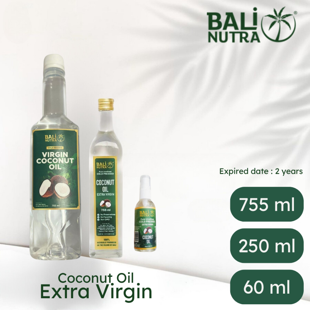 

BALI NUTRA Extra Virgin Coconut Oil - Minyak Kelapa Organik