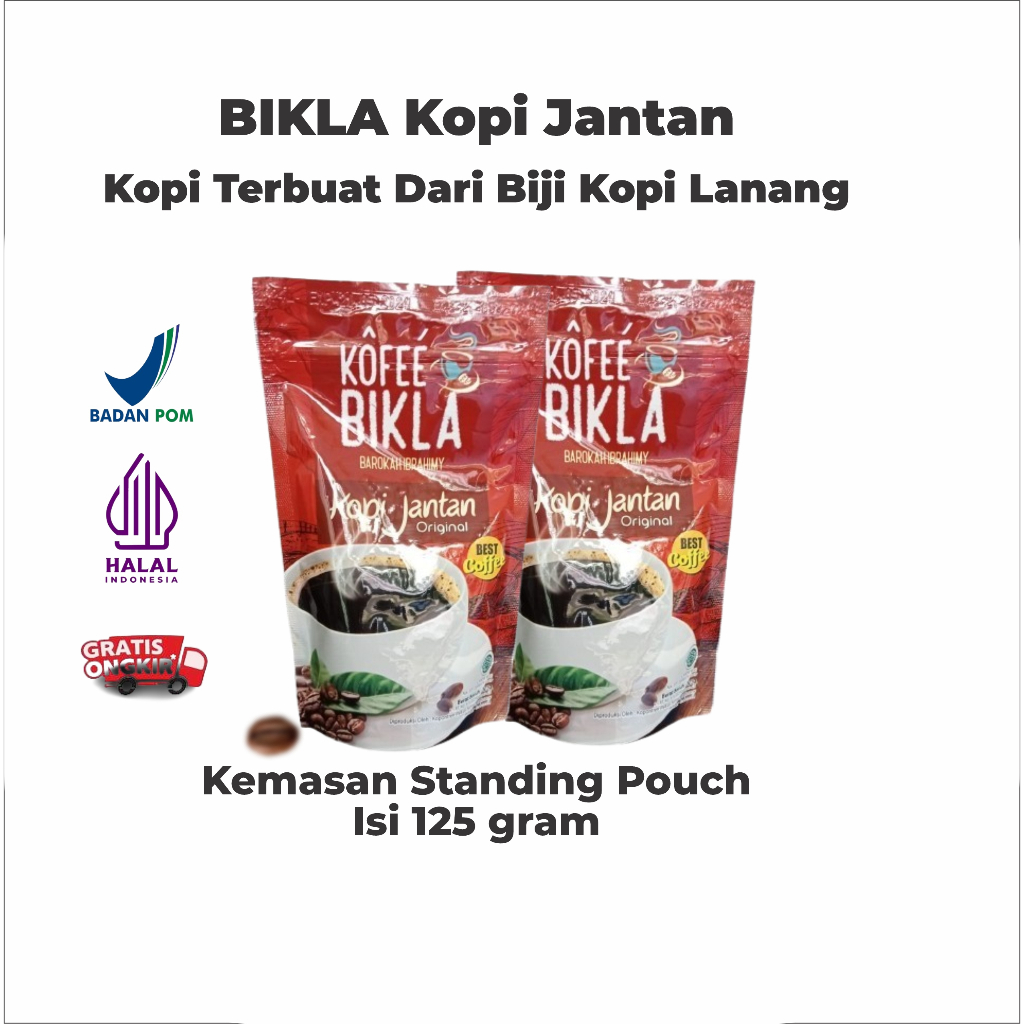 

BIKLA Kopi Jantan Original 125gr