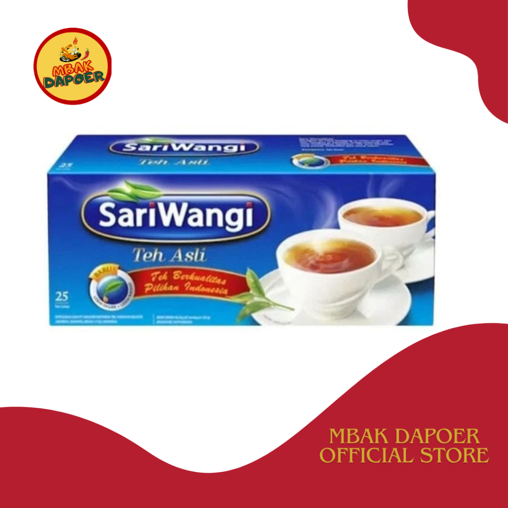

TEH SARIWANGI 1,85 X 25 PCS - READY STOK !!