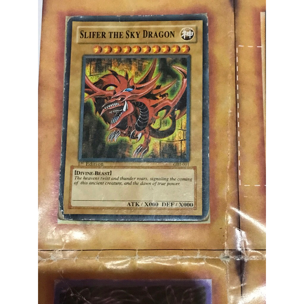 Kartu Yugioh - Slifer the sky dragon kartu dewa