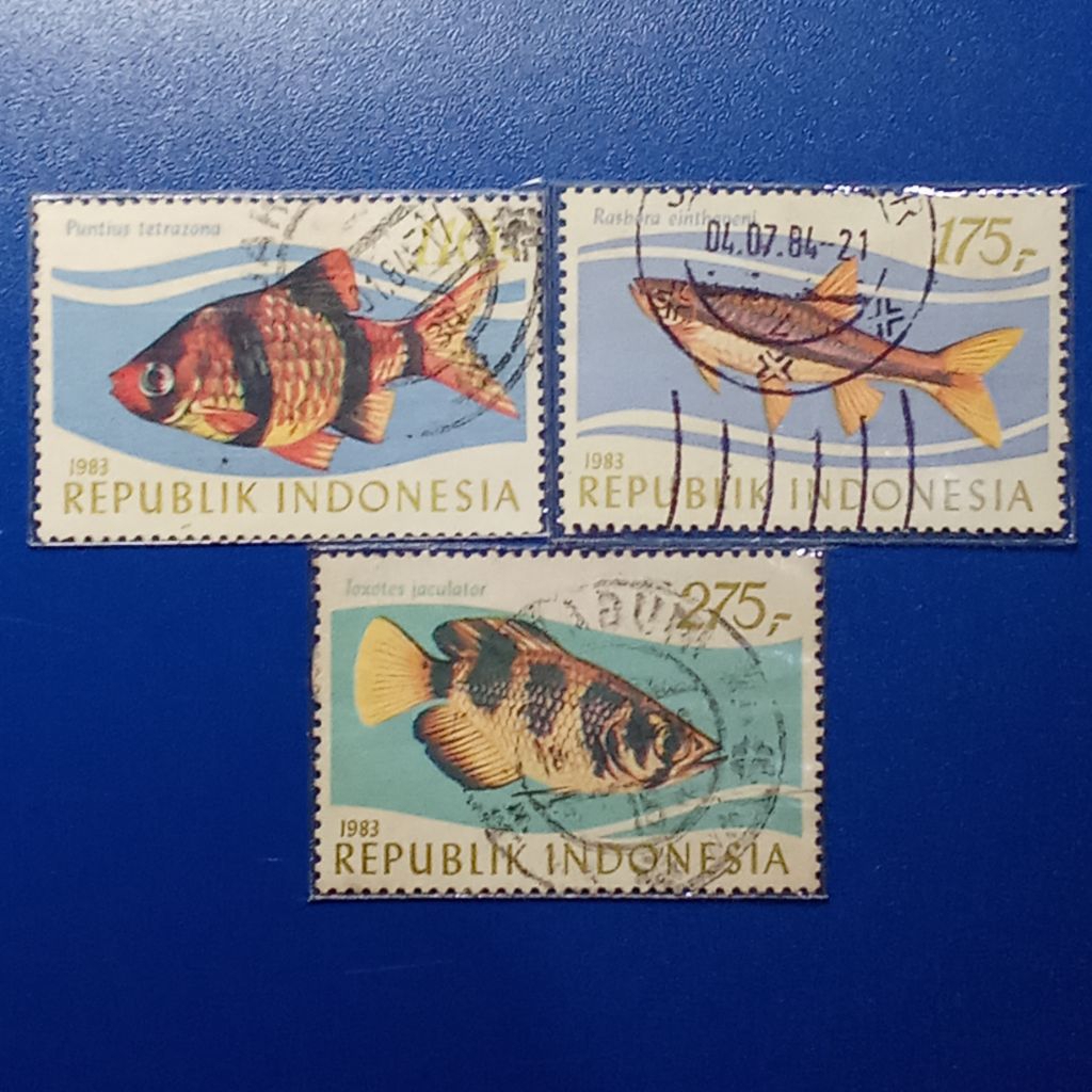 

Prangko Seri Ikan Hias Air Tawar 1983