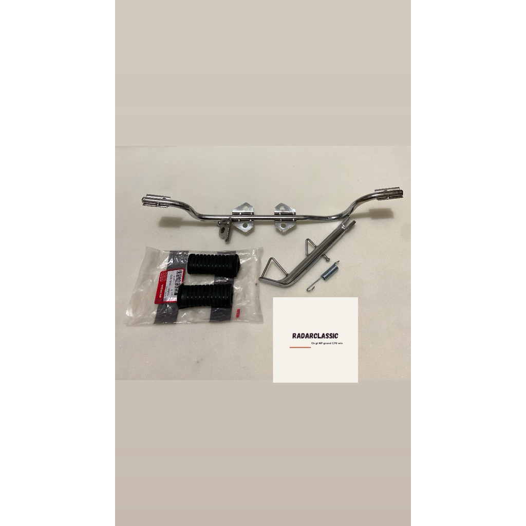 BARSTEP pijakan kaki supra lama supra x lama supra fit lama CHROME lengkap